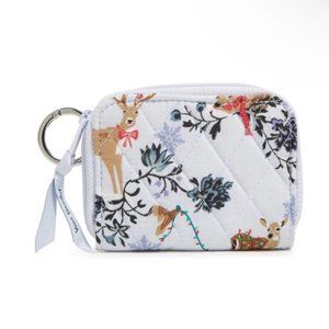 Vera Bradley | Christmas Print Wallet | Merry Mischief Snow Day | White | NWT